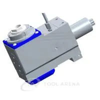 3.200.751 Блок приводной, угловой, хвостовик VDI 30 (DIN 5482), цанговый патрон ER25A, PRECI-FLEX, правосторонний, внешняя подача СОЖ, EPPINGER