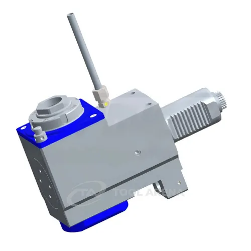 4.201.175 Блок приводной, угловой, хвостовик VDI 40 (DIN 5480), цанговый патрон ER32A, PRECI-FLEX, левосторонний, внешняя подача СОЖ, EPPINGER фото