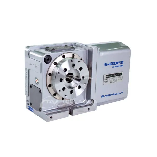 4-я ось, программно управляемый поворотный стол S-120F2 фото