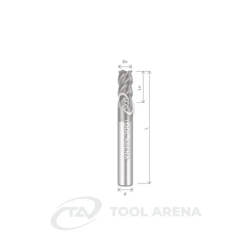 BW-SEM4140 Фреза твердосплавная D14x30x84x14xZ4 ALTIN ARRALBE фото