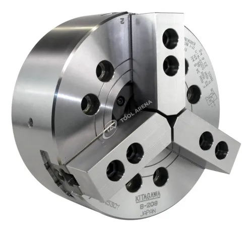B-208A6 3х кулачковый высокоскоростной патрон с открытым центром Kitagawa фото