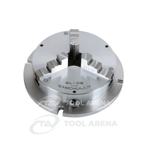 SL-10 3х кулачковый спирально-реечный патрон для фрезерных станков, Samchully фото