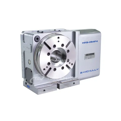 4-я ось, программно управляемый поворотный стол с гидравлическим зажимом HRS-254F4 фото