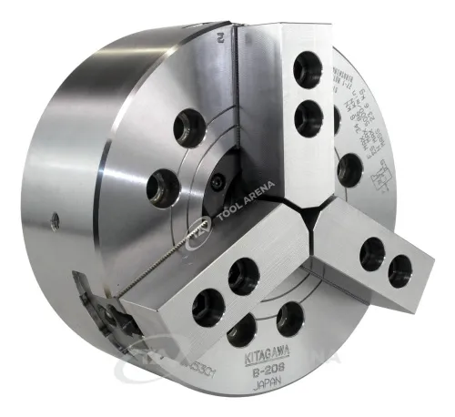 B-208A6 3х кулачковый высокоскоростной патрон с открытым центром Kitagawa фото
