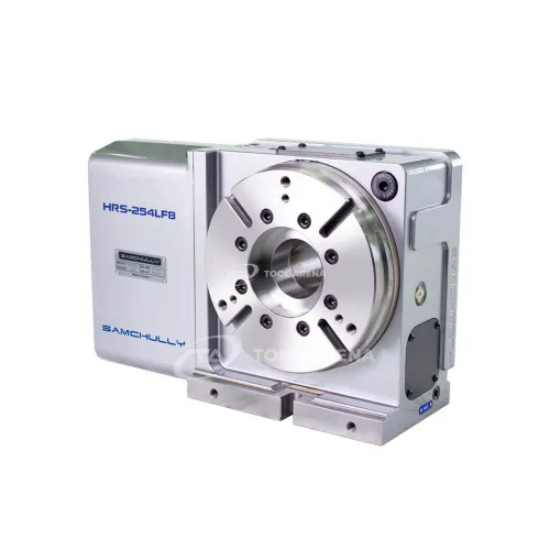 4-я ось, программно управляемый поворотный стол с гидравлическим зажимом HRS-254LF8 фото