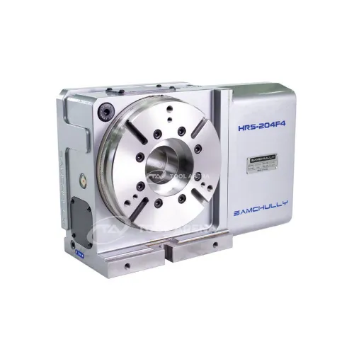 4-я ось, программно управляемый поворотный стол с гидравлическим зажимом HRS-204F4 фото
