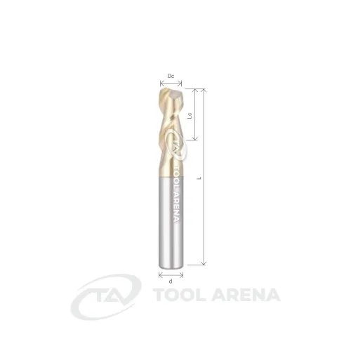 A-SEM2050Z Фреза твердосплавная D5x13x50x6xZ2 ZRN ARRALBE фото