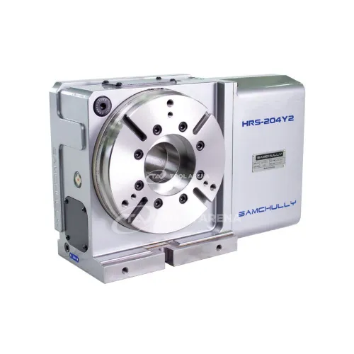 Программно управляемый поворотный стол с гидравлическим зажимом HRS-204Y4 фото