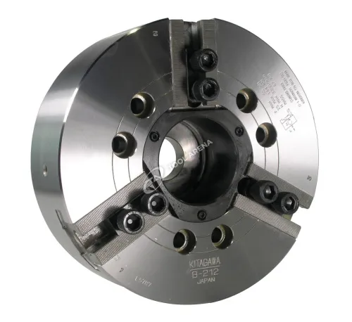 B-212A8 3х кулачковый высокоскоростной патрон с открытым центром Kitagawa фото