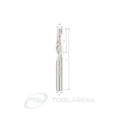 A-SEM1120L Фреза твердосплавная D12x50x100x12xZ1 UNCOATED ARRALBE фото