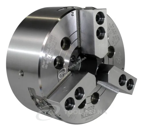 B-206 3х кулачковый высокоскоростной патрон с открытым центром  Kitagawa фото