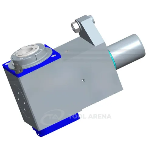 7.075.232 Блок приводной, угловой, хвостовик HYPER QUADREX 100/150, цанговый патрон ER32A, PRECI-FLEX, правосторонний, внешняя и центральная подача СОЖ, EPPINGER фото