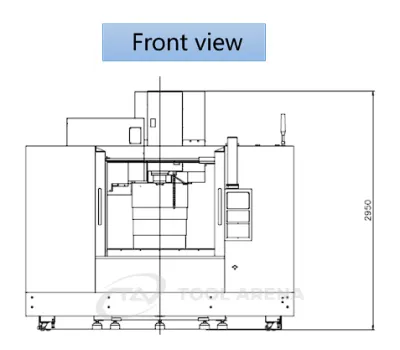 ВЕРТИКАЛЬНО-ФРЕЗЕРНЫЙ ОБРАБАТЫВАЮЩИЙ ЦЕНТР VMC1300 II