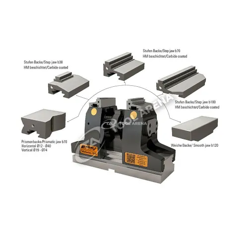 Тиски прецизионные для 5-ти осевой обработки, TeleCentric 70 M фото