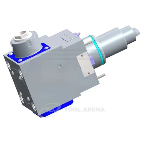 7.073.362 Блок приводной, угловой, хвостовик BMT 55, цанговый патрон ER25A, PRECI-FLEX, левосторонний/правосторонний, внешняя и центральная подача СОЖ, EPPINGER фото