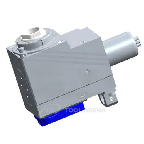 4.201.019 Блок приводной, угловой, хвостовик VDI 40 (DIN 5482), цанговый патрон ER32A, PRECI-FLEX, правосторонний, внешняя и центральная подача СОЖ, EPPINGER фото