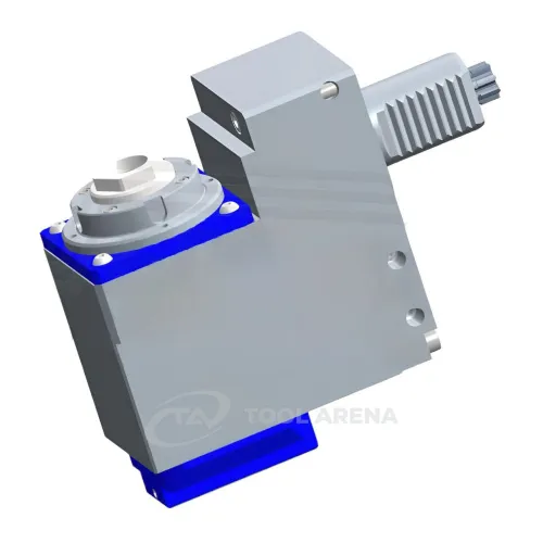 9.502.279 Блок приводной, угловой, хвостовик VDI 30 (DIN 5482), укороченный цанговый патрон ER25A, PRECI-FLEX, левосторонний, внешняя и центральная подача СОЖ, EPPINGER фото