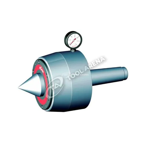 466249 Центр вращающийся, конус Nr. 80 (1:10) , тип 652 для большой нагрузки, с индикатором давления и компенсацией по длине RÖHM фото