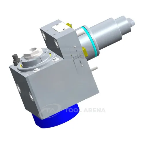 7.073.363 Блок приводной, угловой, хвостовик BMT 55, цанговый патрон ER25A, PRECI-FLEX, правосторонний, внешняя и центральная подача СОЖ, EPPINGER фото