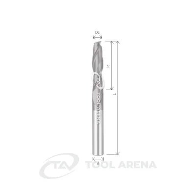 H-SEM2030LL Фреза твердосплавная D3x25x75x3xZ2 ALTIN ARRALBE фото