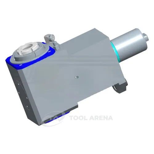 7.072.500 Блок приводной, угловой, хвостовик QUICK TURN NEXUS 300/350, цанговый патрон ER40A, PRECI-FLEX, правосторонний, внешняя и центральная подача СОЖ, EPPINGER фото