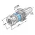 Патрон цанговый резьбонарезной, с синхронизацией DC-SK40-M3-M27 (ER32)-95 ISO7388-1 AD/AF DC.403.16.02.20 Патрон цанговый резьбонарезной, с синхронизацией DC-SK40-M3-M27 (ER32)-95 ISO7388-1 AD/AF DC.403.16.02.20 фото