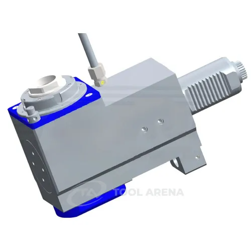 4.200.967 Блок приводной, угловой, хвостовик VDI 40 (DIN 5480), цанговый патрон ER32A, PRECI-FLEX, левосторонний/правосторонний, внешняя подача СОЖ, EPPINGER фото