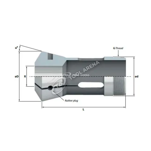 9043E Цанга зажимная FATPOL фото