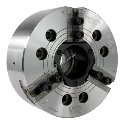 B-210A8 3х кулачковый высокоскоростной патрон с открытым центром Kitagawa фото
