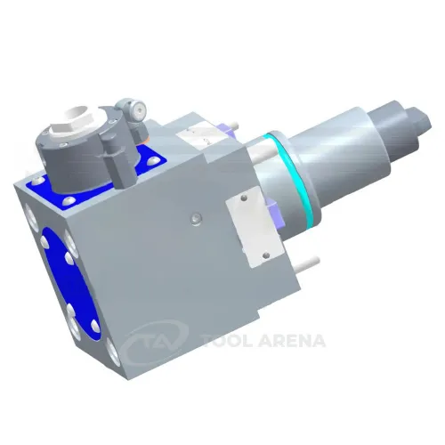 7.073.270 Блок приводной, угловой, хвостовик BMT 55, цанговый патрон ER25A, PRECI-FLEX, левосторонний/правосторонний, внешняя подача СОЖ, EPPINGER фото
