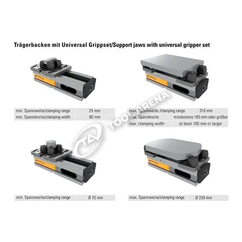 Тиски прецизионные станочные, TITAN SC 125 фото