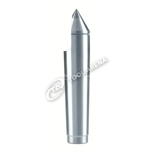 27439 Центр упорный, конус Морзе 2, тип 668 DIN 806, полуцентр, с твердосплавной вставкой RÖHM фото