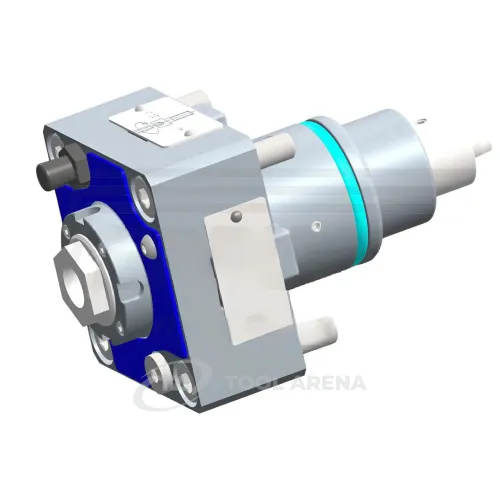 7.073.360 Блок приводной, прямой, хвостовик BMT 55, цанговый патрон ER25A, PRECI-FLEX, внешняя и центральная подача СОЖ, EPPINGER фото