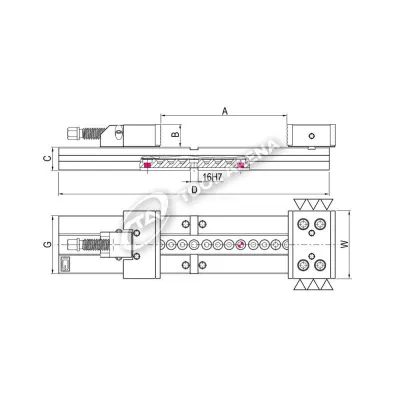 Тиски станочные прецизионные, тип XL, 2.24.57000 фото