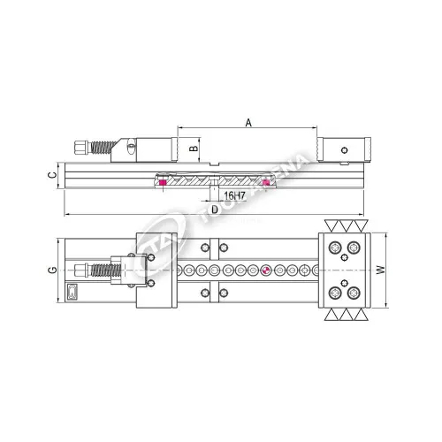 Тиски станочные прецизионные, тип XL, 2.24.56000 фото