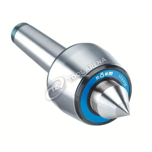 90089 Центр вращающийся, конус Морзе 3, тип 604 HM, с закаленным и шлифованным корпусом, наконечник с твердосплавной вставкой RÖHM фото