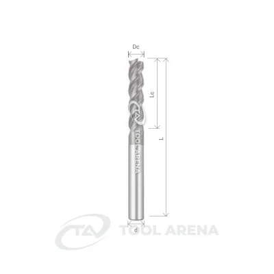 H-SEM3015L Фреза твердосплавная D1,5x7x60x3xZ3 ALTIN ARRALBE фото
