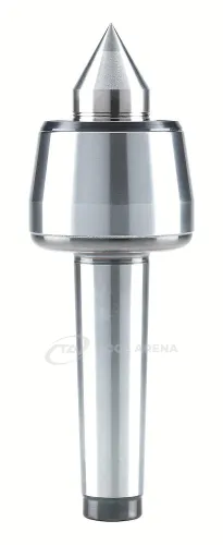 237413 Центр вращающийся, конус Морзе 3, тип 604 HM, с закаленным и шлифованным корпусом, наконечник с твердосплавной вставкой RÖHM фото