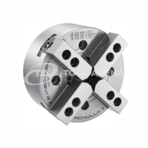 HSF-10 4-х кулачковый высокоскоростной патрон со скозным проходным отверстием Samchully фото