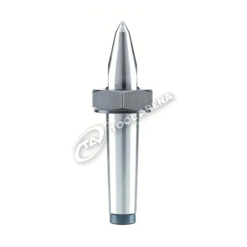249576 Центр упорный, конус Морзе 3, тип 672 аналог DIN 807, полный центр с отжимной гайкой 
и шестигранником под ключ, удлинённый RÖHM фото