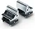Зажимные губки Makro-Grip FS 77 46 мм с рифлением