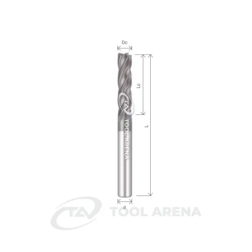 H-SEM4200L Фреза твердосплавная D20x70x150x20xZ4 ALTIN ARRALBE фото