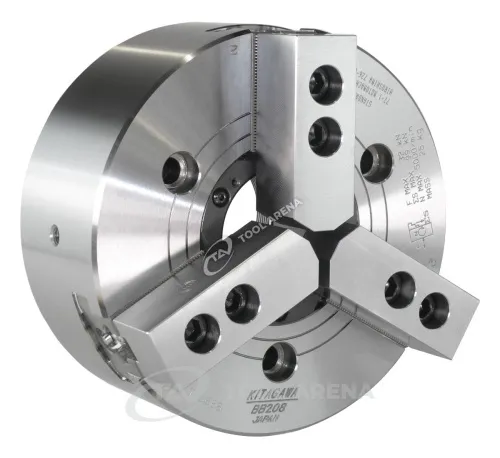 BB-208 3х кулачковый высокоскоростной патрон с открытым центром Kitagawa фото