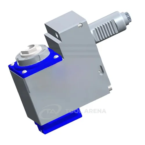 9.502.265 Блок приводной, угловой, хвостовик VDI 30 (DIN 5480), укороченный цанговый патрон ER25A, PRECI-FLEX, левосторонний, внешняя и центральная подача СОЖ, EPPINGER фото