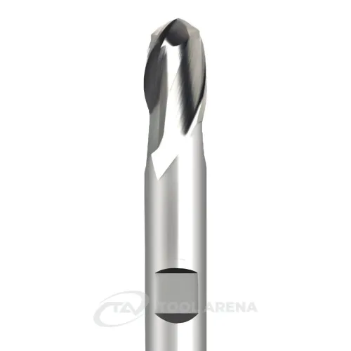 89.0221.0200 Фреза из быстрорежущей стали сферическая D2x4x48x6xZ2 BRIGHT Helion фото