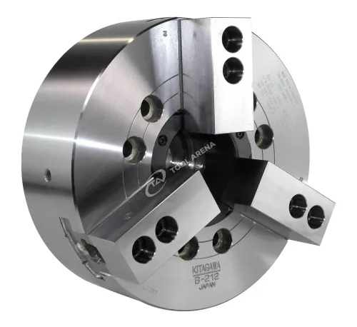 B-212A8 3х кулачковый высокоскоростной патрон с открытым центром Kitagawa фото