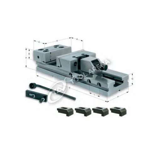 Тиски станочные прецизионные, тип MRS, 161826 фото