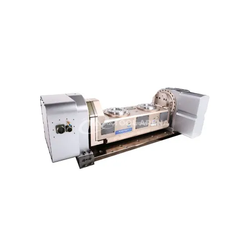 5ти-осный многошпиндельный наклонно-программно управляемый поворотный стол с ЧПУ MTR2-20435YY фото