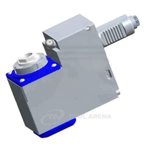 9.500.265 Блок приводной, угловой, хвостовик VDI 30 (DIN 5480), укороченный цанговый патрон ER25A, PRECI-FLEX, левосторонний, внешняя подача СОЖ, EPPINGER фото