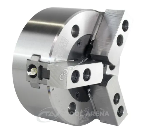 N-05 3х кулачковый высокоскоростной патрон с открытым центром  Kitagawa фото